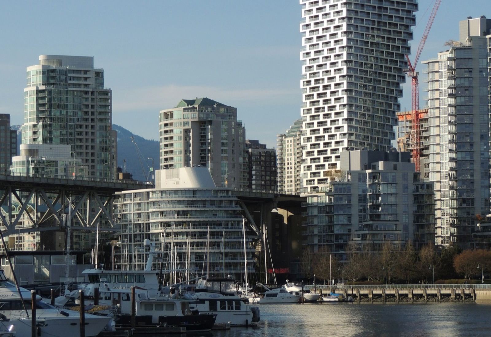 False Creek skyline, Vancouver
